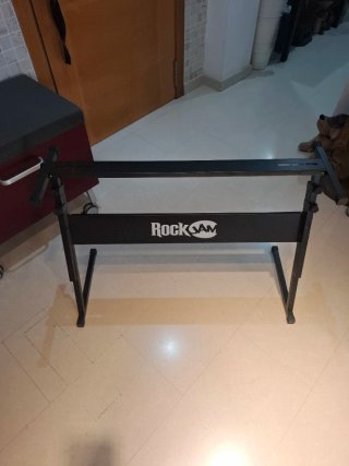 Base para teclado RockJam negra