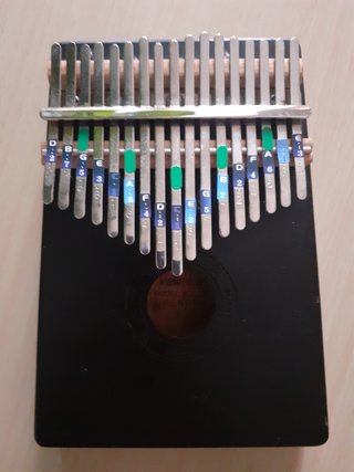 Kalimba Sparter 17 teclas ¡Buen Estado! + Notas