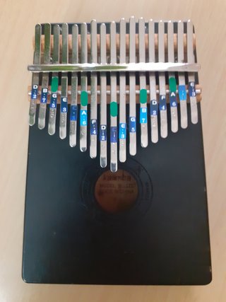 Kalimba Sparter 17 teclas ¡Buen Estado! + Notas