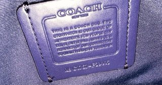 Coach Rowan Nova Bolsa Floral Azul
