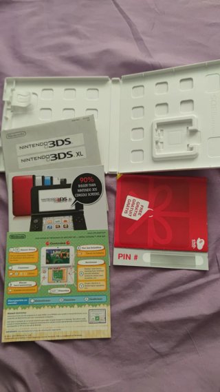 Caja vacía Animal Crossing Nintendo 3DS