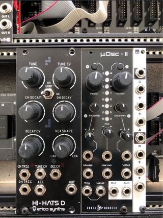 Hi-Hats D Erica Synths Módulo Eurorack