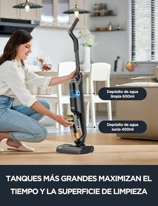 EUREKA NEW400 Aspirador Seco y Húmedo sin Cable