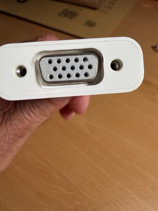 Adaptador Apple iPad a VGA