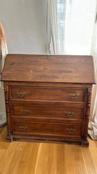 Escritorio secreter / bureau antiguo de madera mac