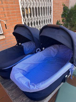 2 Capazos Cybex Gazelle S Azul Marino