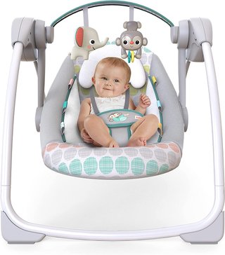 Bright Starts, Columpio Automático Portátil de 6 V