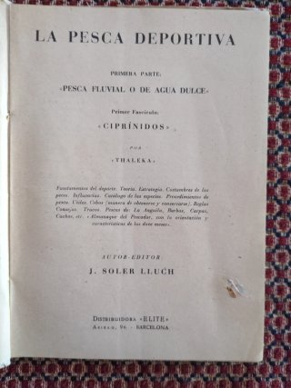 Libro de pesca