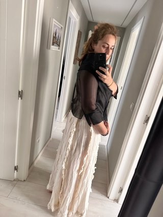 Chaqueta de fiesta negra