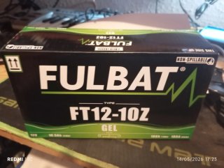 Batería Moto Fulbat FT12-10Z GEL