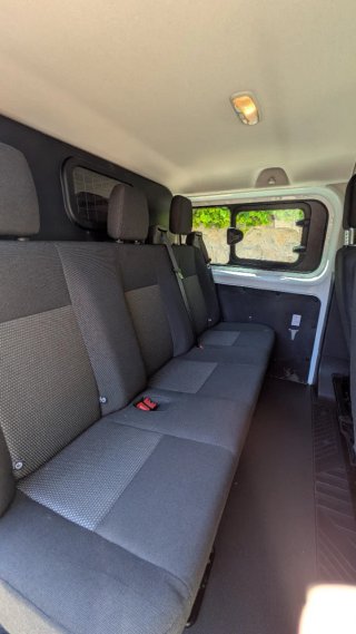 Alquiler Ford Transit Custom Doble Cabina