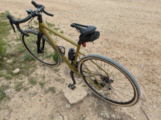 Bicicleta Gravel Cannondale Verde
