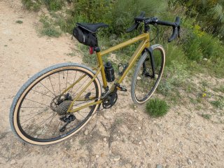 Bicicleta Gravel Cannondale Verde