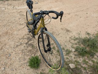 Bicicleta Gravel Cannondale Verde