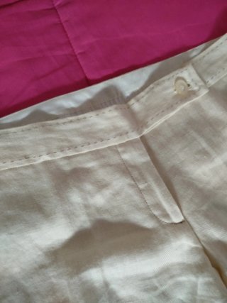 Pantalón Zara Mujer Beige Talla XL