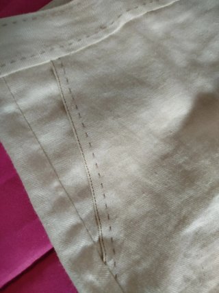 Pantalón Zara Mujer Beige Talla XL