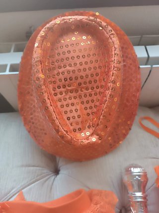 Disfraz Carnaval Naranja - Talla Única