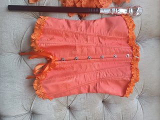 Disfraz Carnaval Naranja - Talla Única