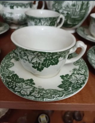 Juego de café La Cartuja de Sevilla