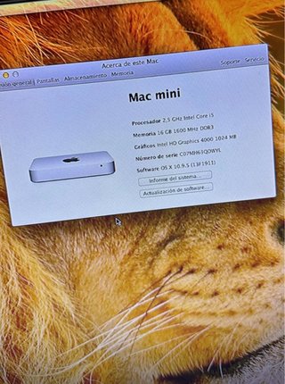 Mac mini Apple Plata