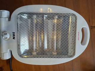 Stufa elettrica al quarzo 800W