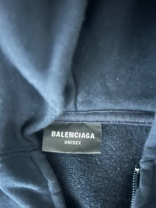 Chaqueta Balenciaga Azul y Roja