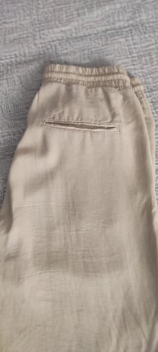 Pantalón jogger beige t.M