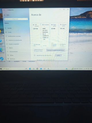 Ordenador HP Azul 1Tb