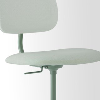 Silla giratoria oficina IKEA Bleckberget verde