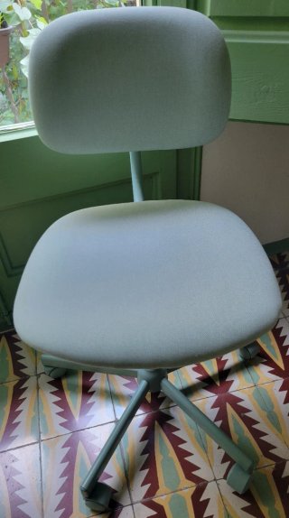 Silla giratoria oficina IKEA Bleckberget verde