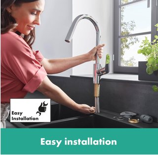 Rubinetto da Cucina Hansgrohe Focus M41 Estraibile