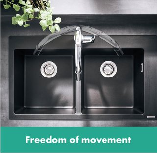 Rubinetto da Cucina Hansgrohe Focus M41 Estraibile
