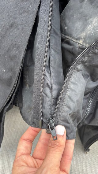 Chaqueta Samada Motorland Negra Gris talla 2XL