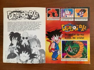 Álbum Dragon Ball + Sobre sellado