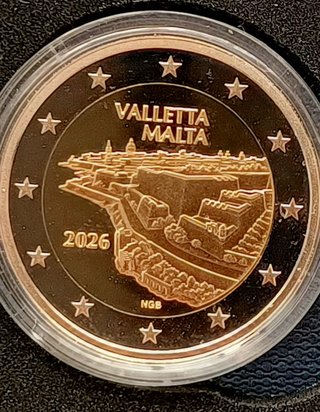 Malta 2026 Perro Faraón + Valletta Proof