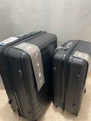 Oferta maleta grande y mediana extensible pp nueva