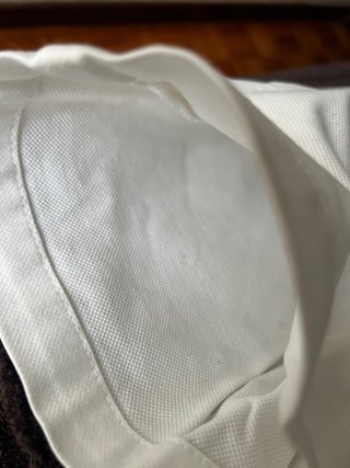 Pantalón vaquero blanco Cortefiel