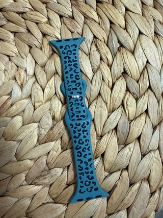 Correa Apple Watch 40mm Animal Print Verde