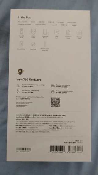Insta360 X4 Air Cámara 8K 360