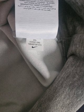Felpa Nike Barcellona Basket Grigia XXL