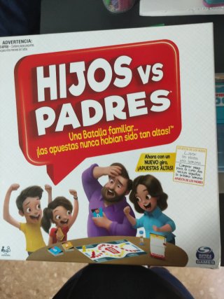 Juego de mesa Hijos vs Padres