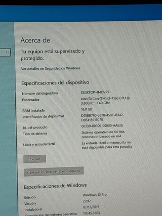 PC Potente Económico i3 + 16GB