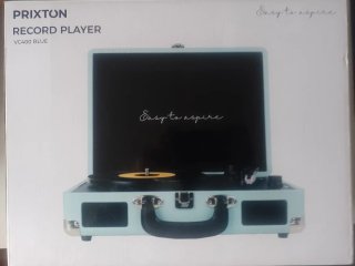 Tocadiscos Prixton VC400 Bluetooth Azul