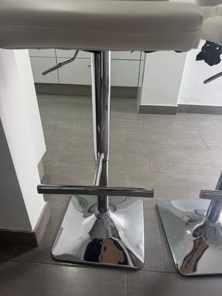 2 Bancos per banco da cucina o sala da pranzo in crema