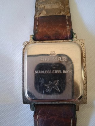 Reloj Blumar Cuarzo Correa Marrón