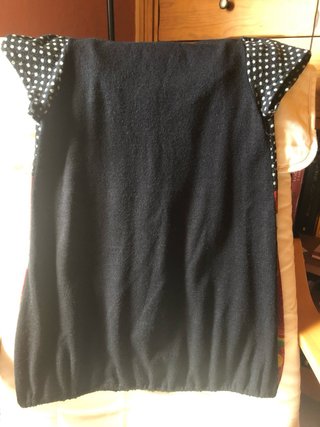 Vestido Yumi negro lunares y flores