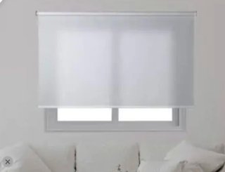 2 Estores enrollables blanco 180 x 250 cm NUEVOS