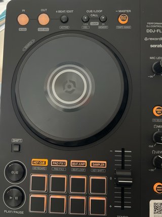 Controladora DJ Pioneer DDJ-FLX4 Negra/Naranja