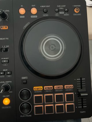 Controladora DJ Pioneer DDJ-FLX4 Negra/Naranja