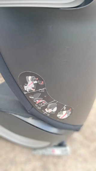Silla coche Cybex Isofix solution S- fix Negra